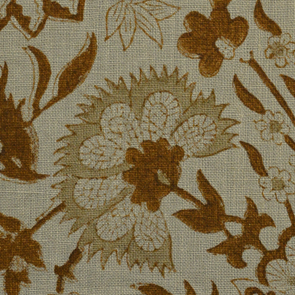 Botanical Linen Pillow Cover