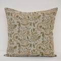 Sydney Warm Linen Block Print Pillow Cover