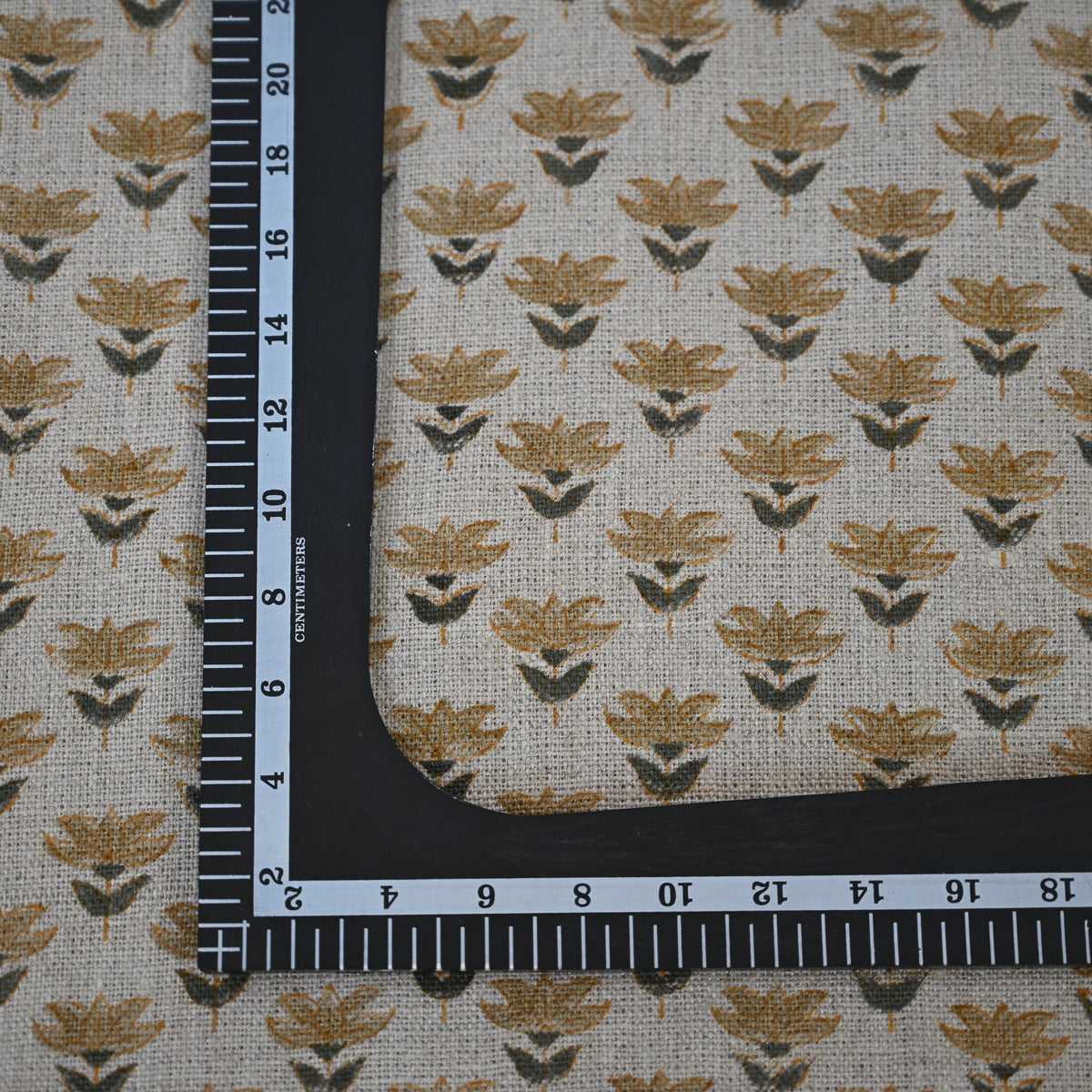 Destiny Charcoal Block Print Pillow Cover