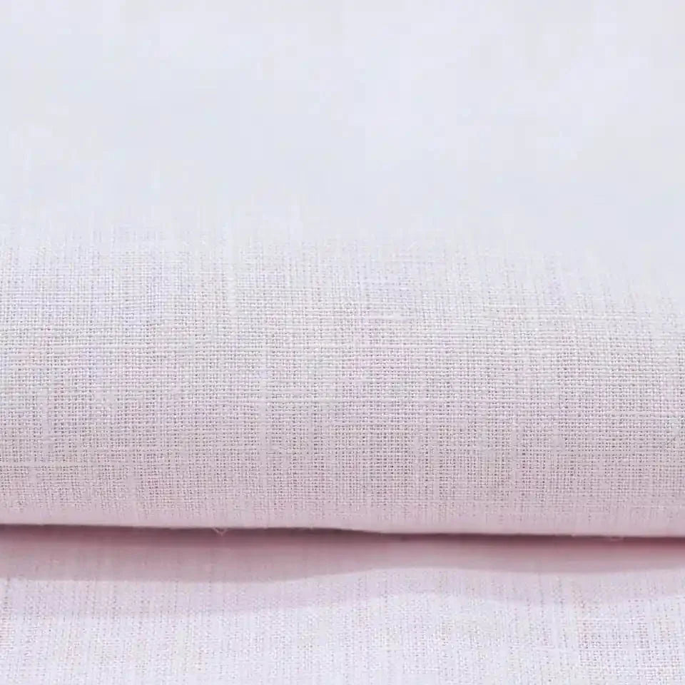 Anor light Pink Solid Linen Fabric