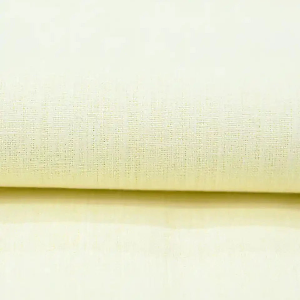 Ekim Pale Yellow solid Linen Fabric