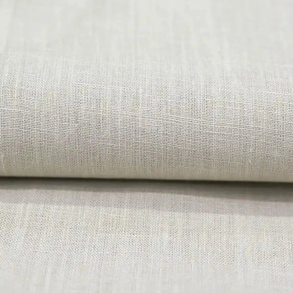 Arom Oatmeal solid Linen Fabric