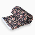Golden Hand Block Printed Quilt