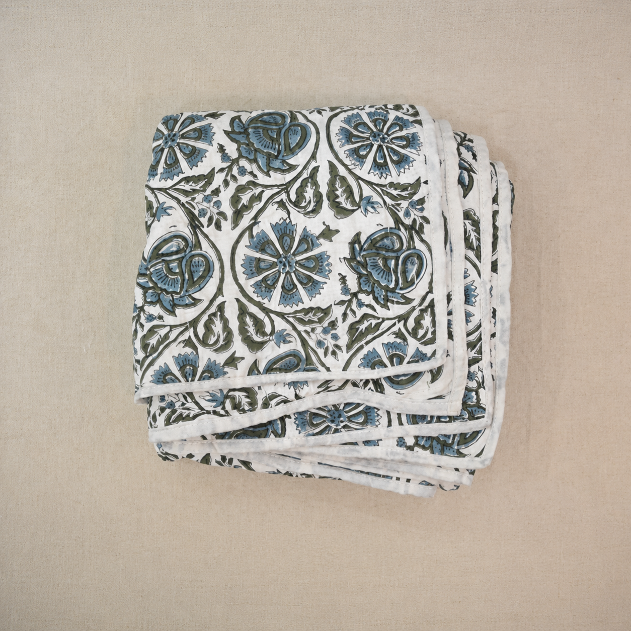 Alba Cream Solid Linen Napkins