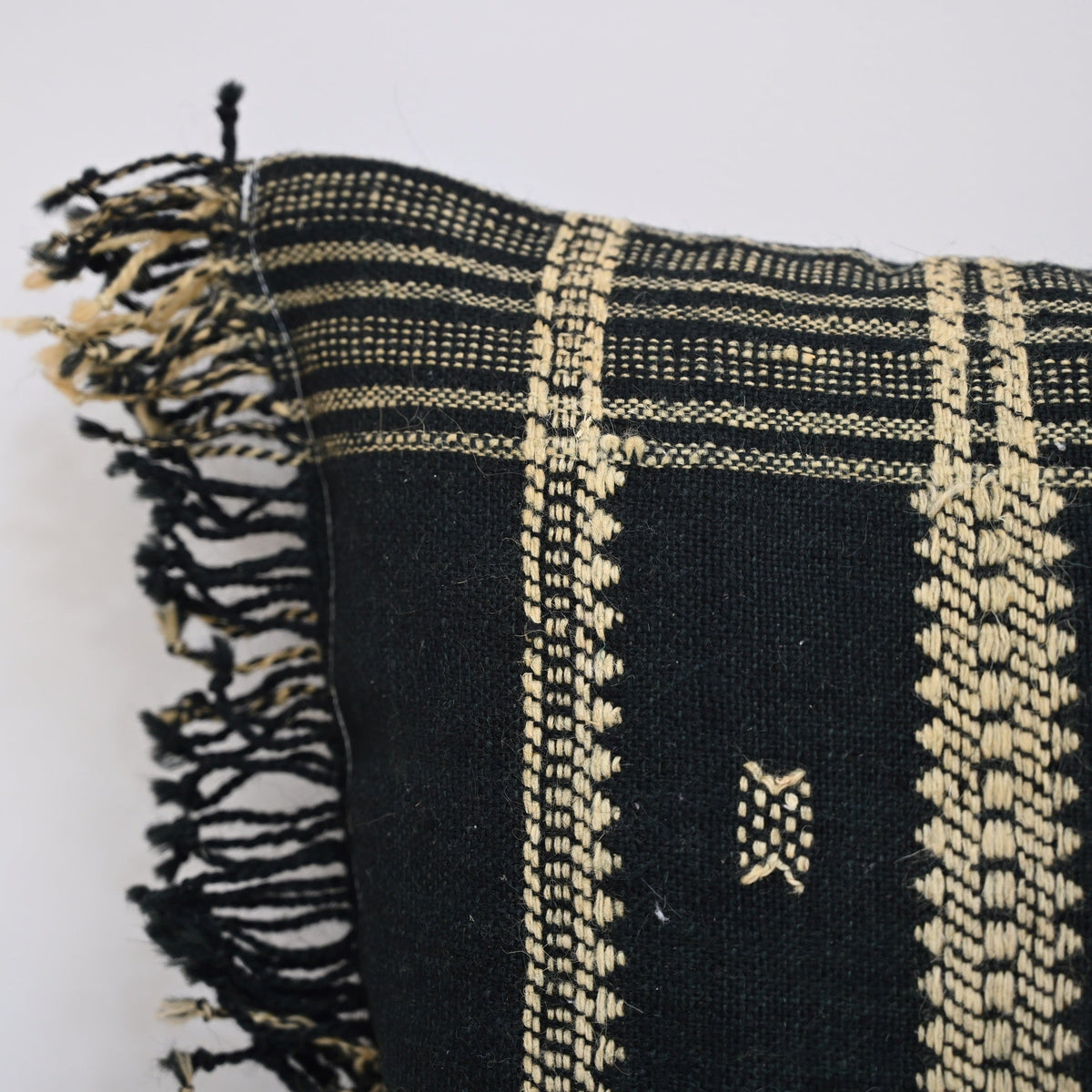 Zachary Textured Tribal Cushion