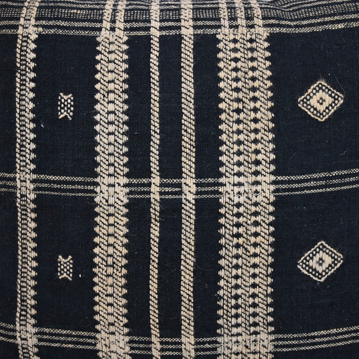 Zachary Textured Tribal Cushion