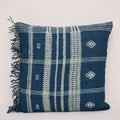Walter Navy Fringed Cushion Cover