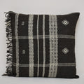 Dennis Black And White Stripe Cushion