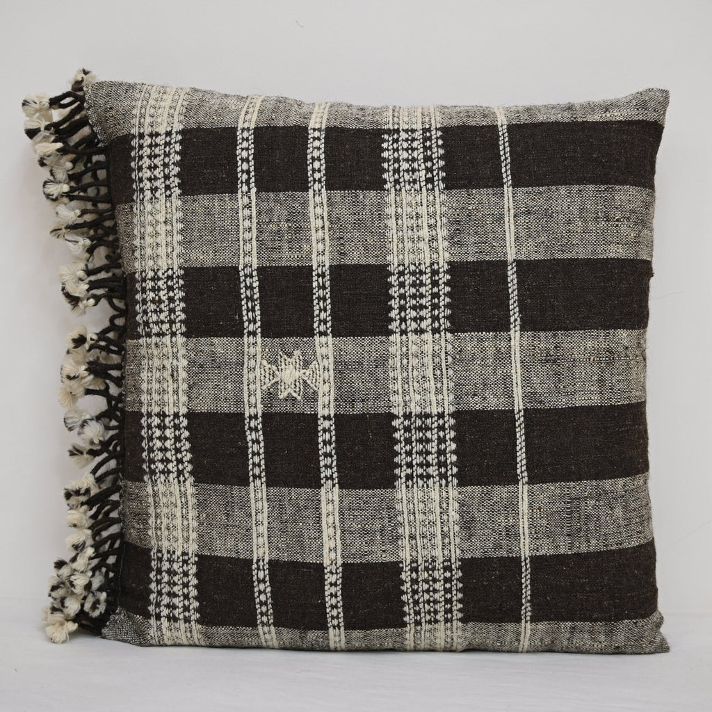 Wesley Rustic Checkered Accent Cushion