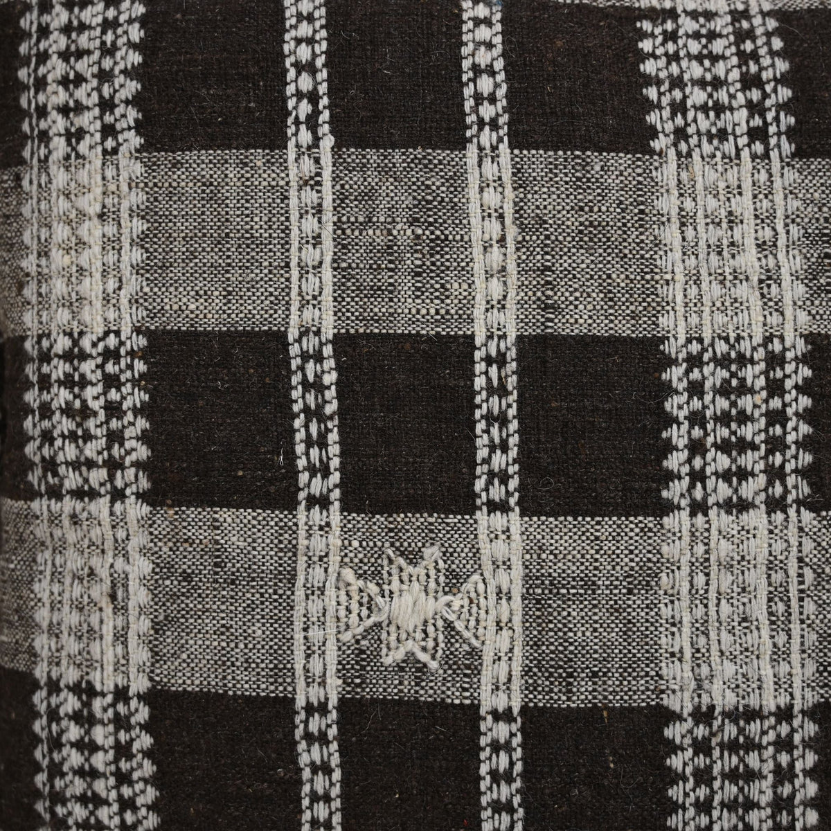 Wesley Rustic Checkered Accent Cushion