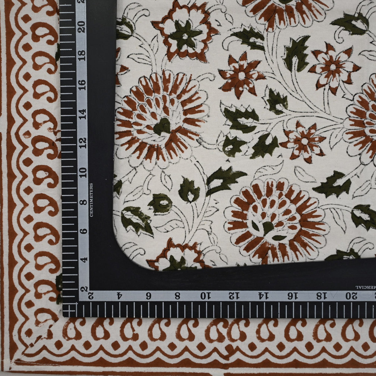 Rustic Rust Indigo Table Napkin