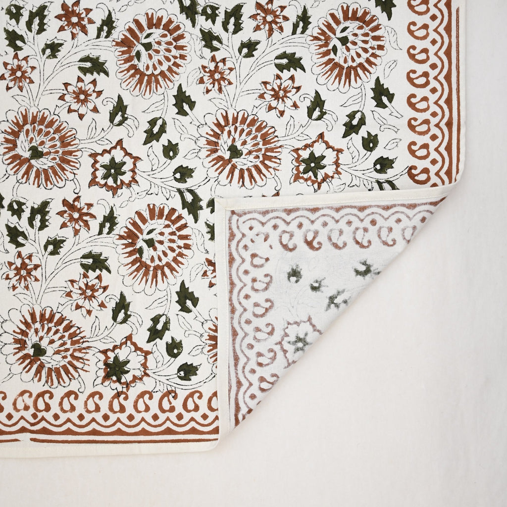 Rustic Rust Indigo Table Napkin