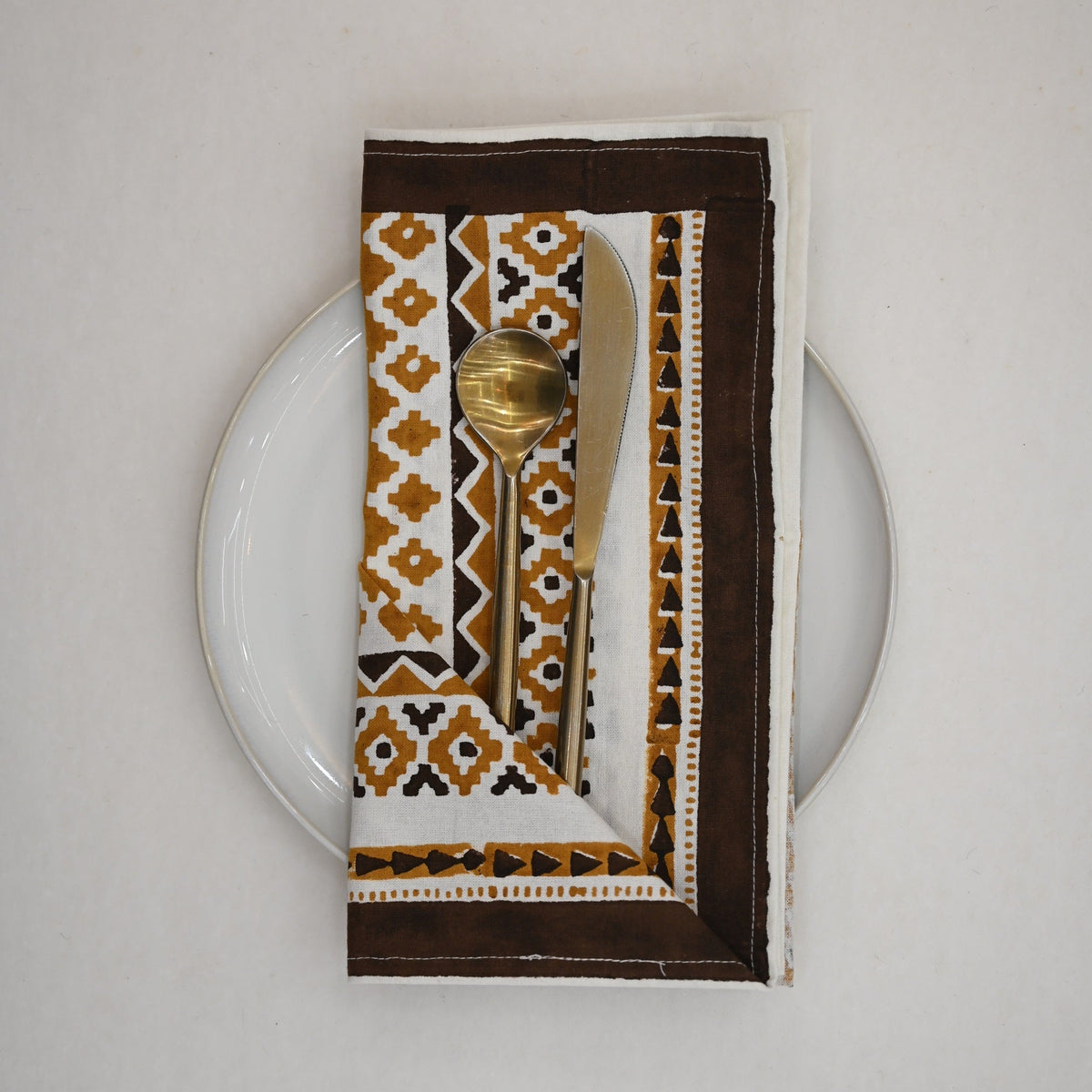 Tribal Pattern Cotton Table Napkin