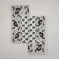 Espresso Floral Trail Cloth Napkin