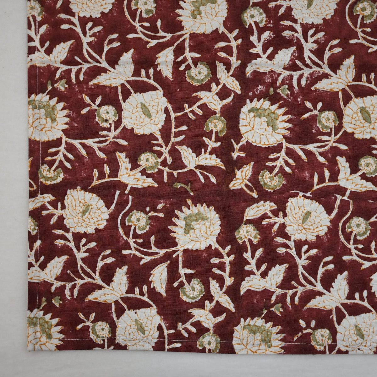 Merlot Floral Vine Table Napkin