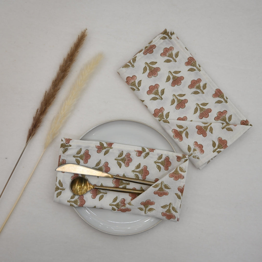 Warm Peach Booti Table Napkin