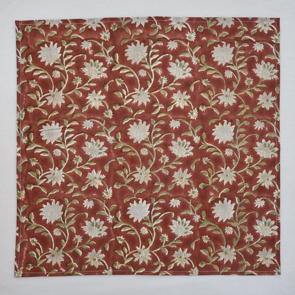Sienna Vintage Floral Dinner Napkin