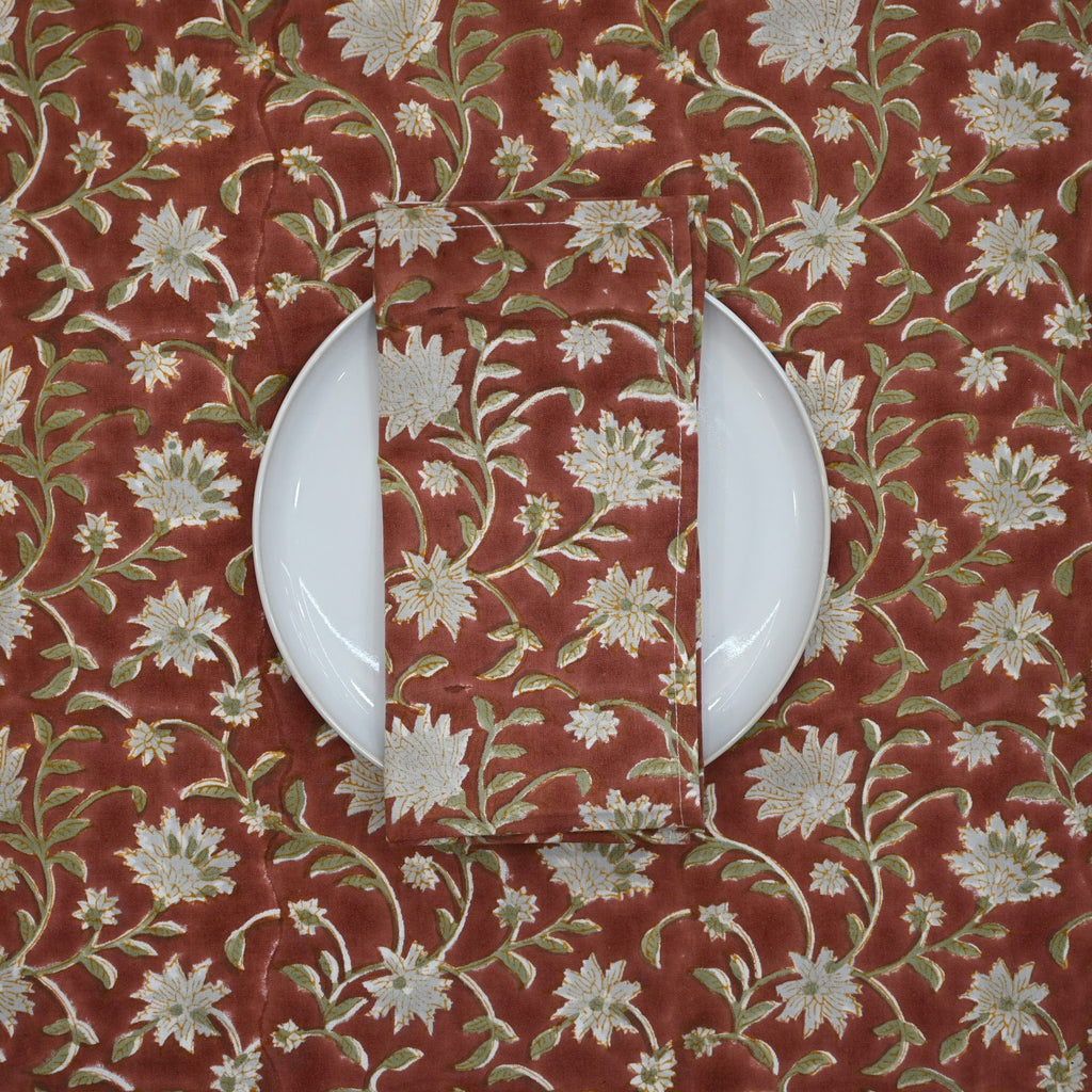Sienna Vintage Floral Dinner Napkin