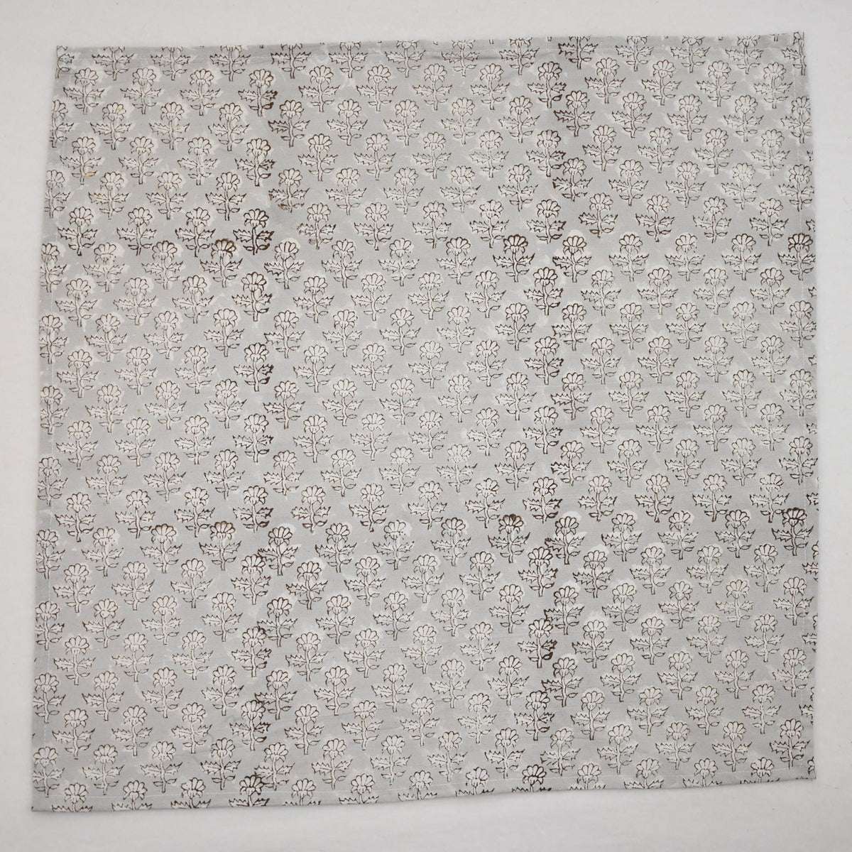 Espresso Floral Cloth Napkin