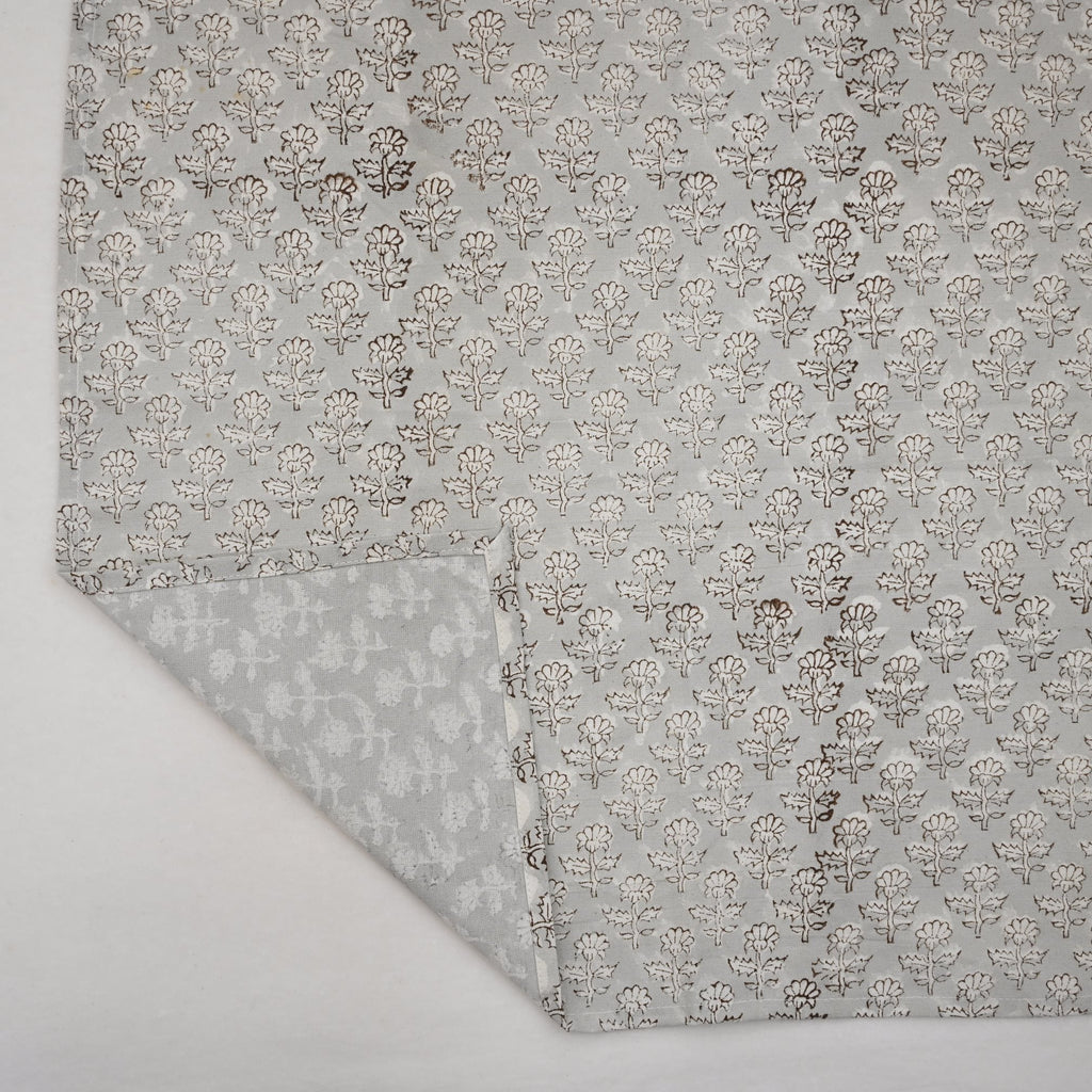 Espresso Floral Cloth Napkin
