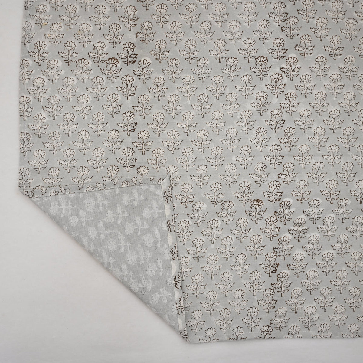 Espresso Floral Cloth Napkin