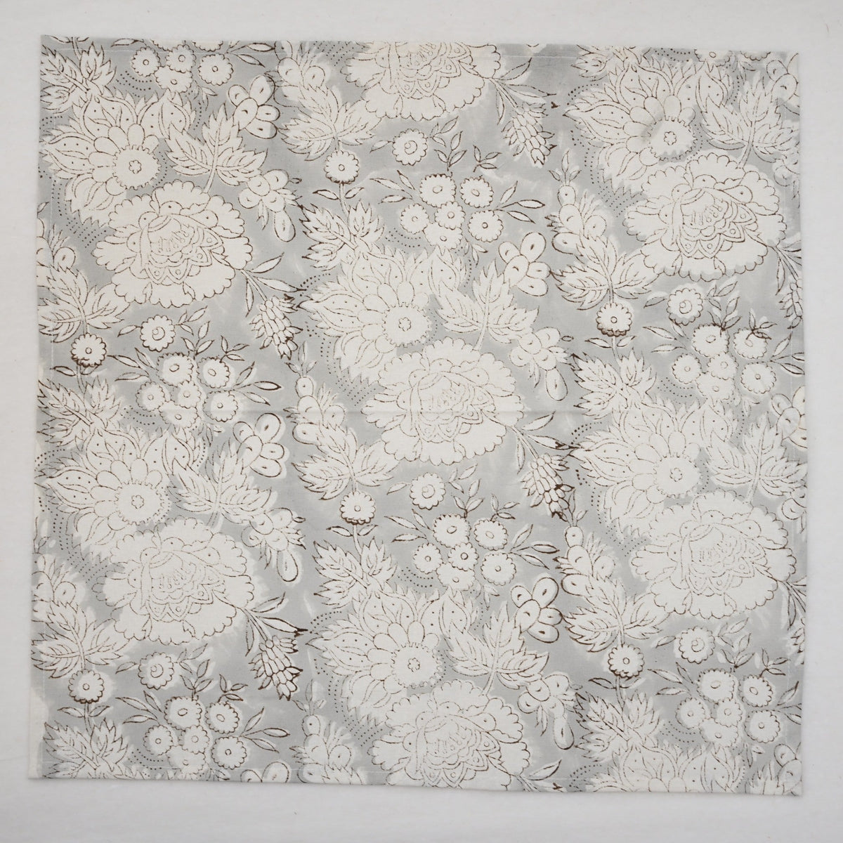 Light Grey Botanical Table Napkin