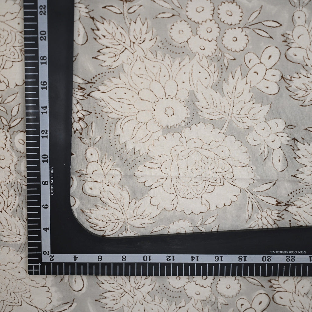 Light Grey Botanical Table Napkin