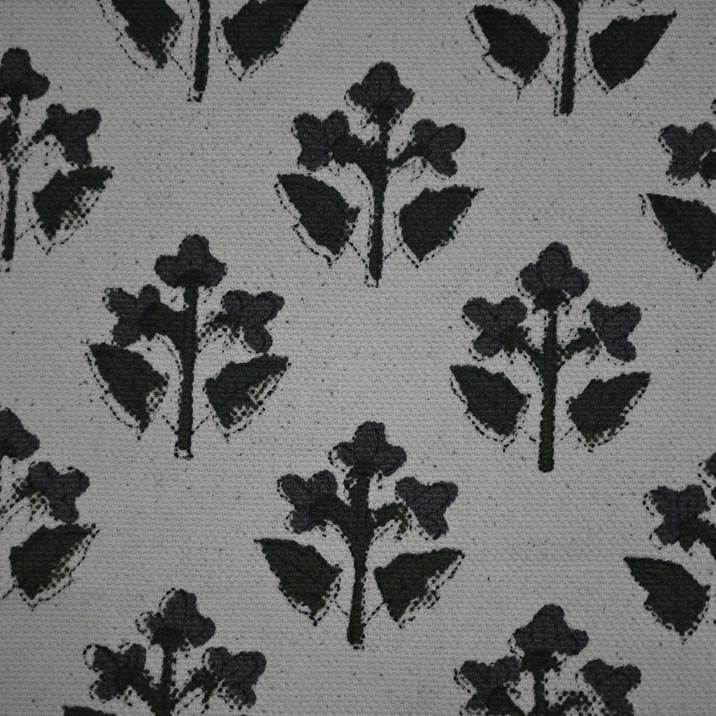 Nevle Black Cotton Table Runner