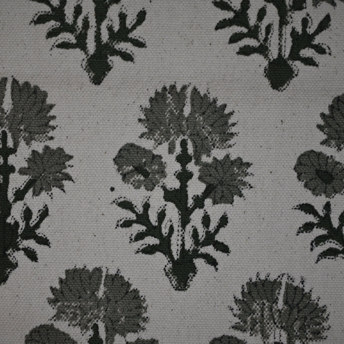 Nevas Slate Cotton Table Runner
