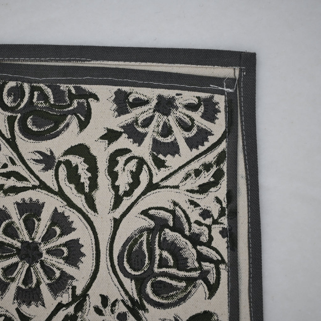 Aroim Oatmeal Cotton Table Runner