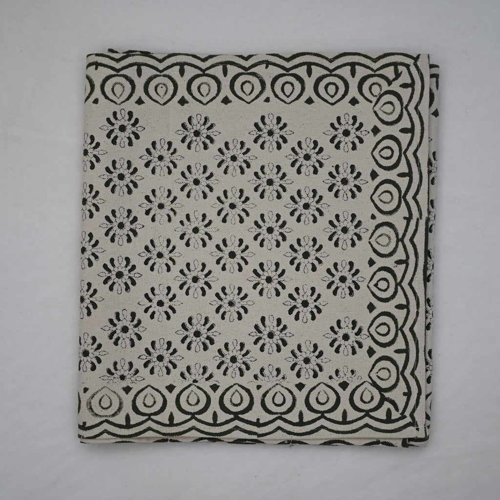Navol  Ivory Cotton Table Runner