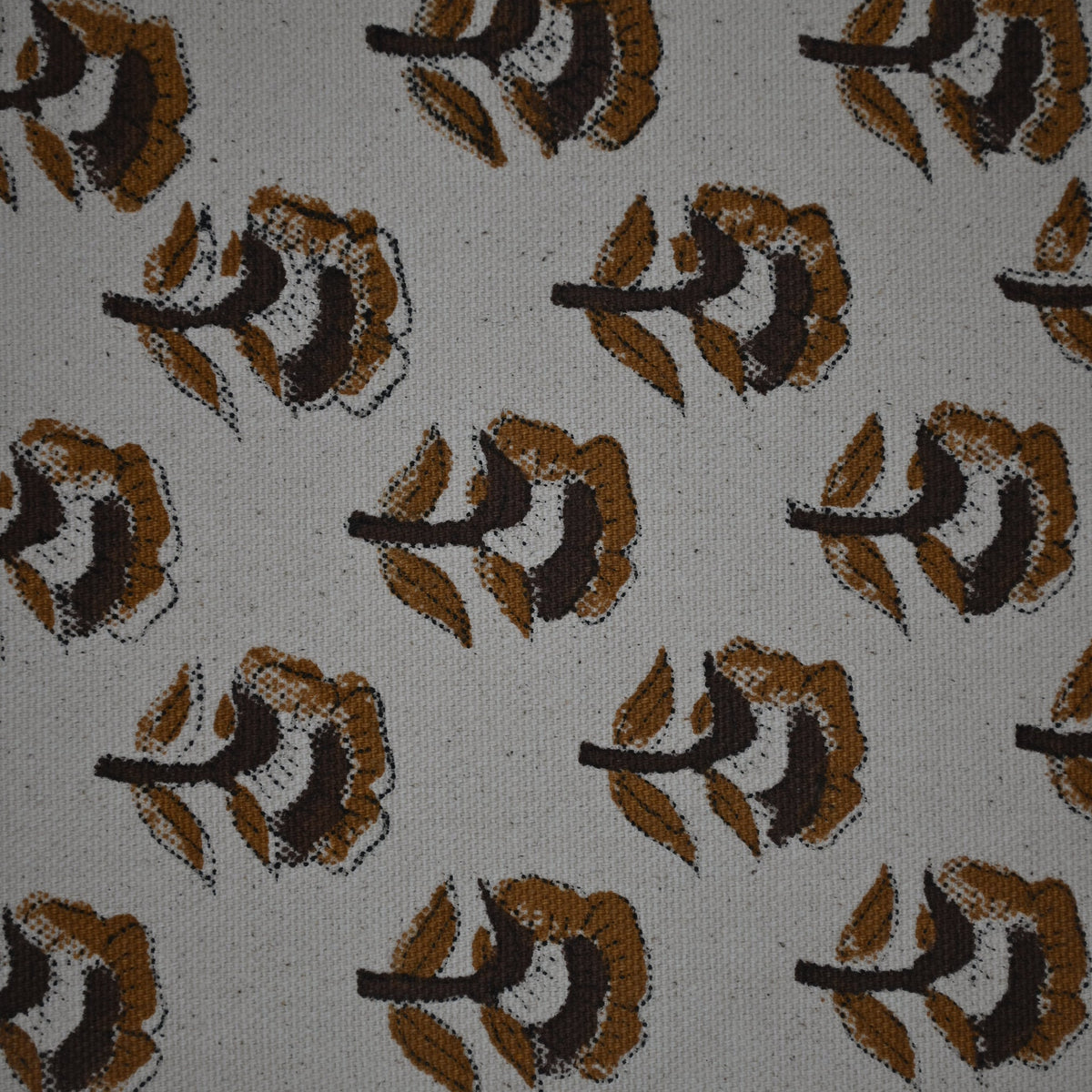 Orvat Chocolate Cotton Table Runner