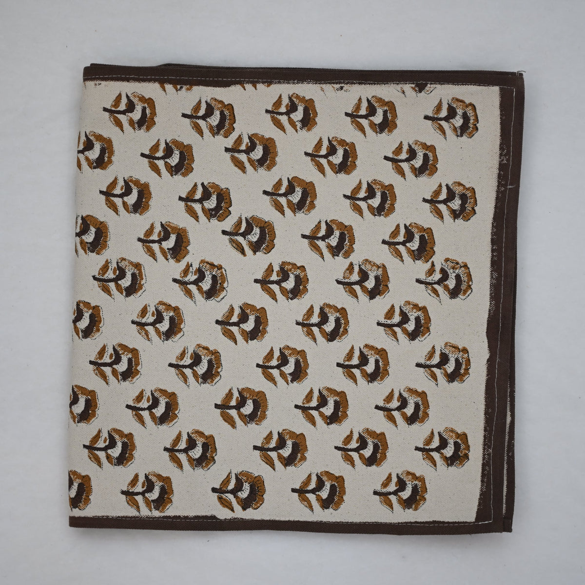Orvat Chocolate Cotton Table Runner