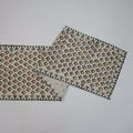 Nevin Beige Cotton Table Runner