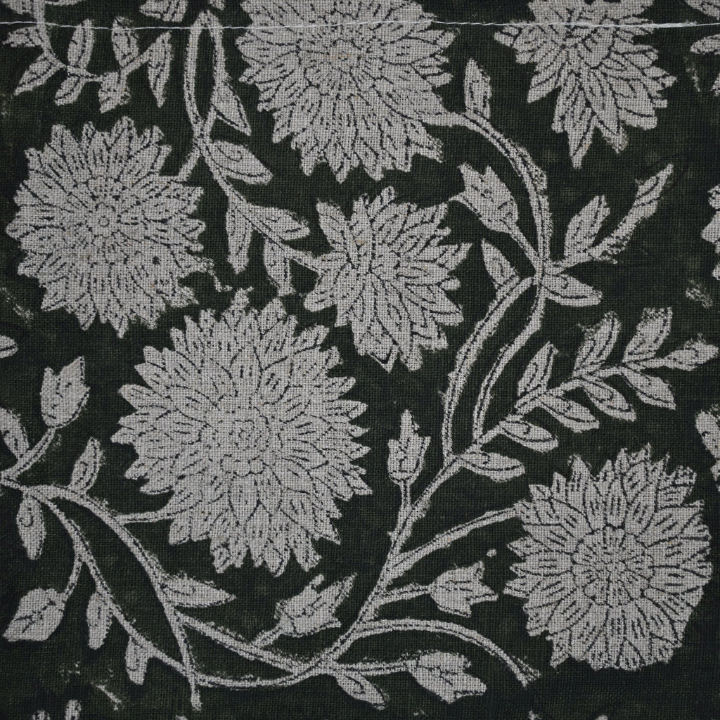 Aleva Silver Cotton Table Runner