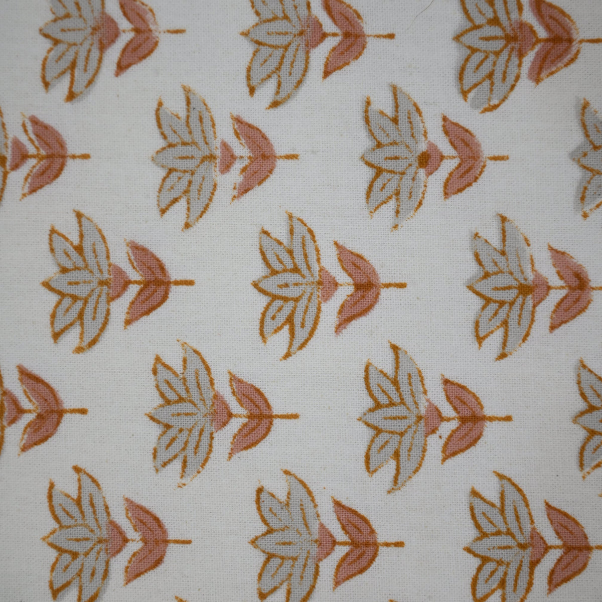 Oriak Blush Pink Cotton Table Runner