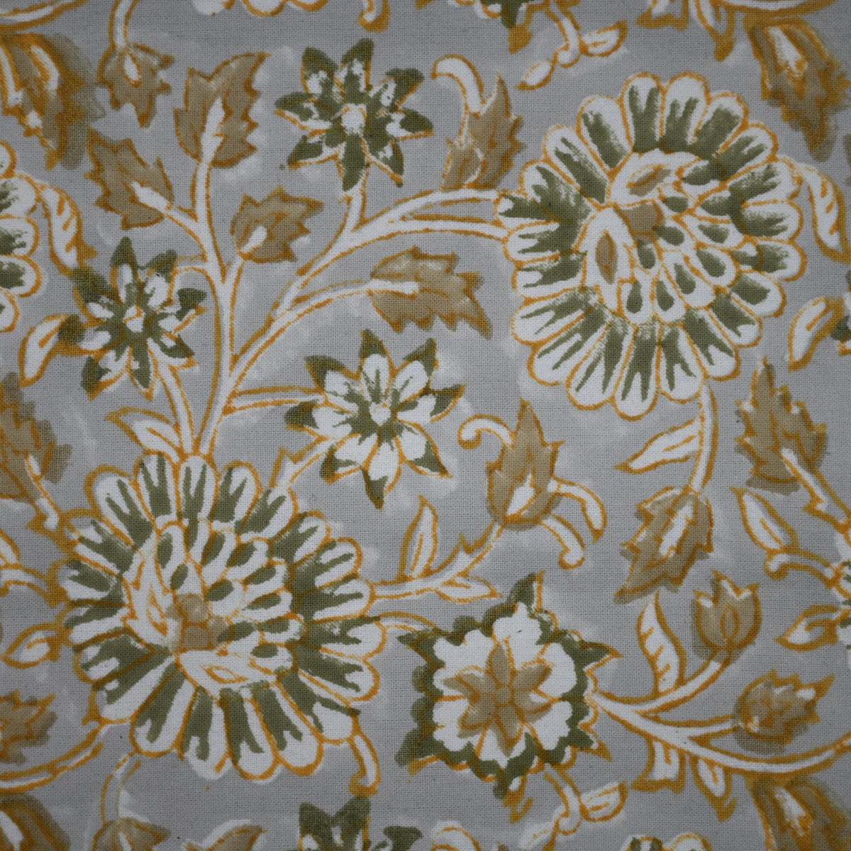Aroiv Ochre Cotton Table Runner