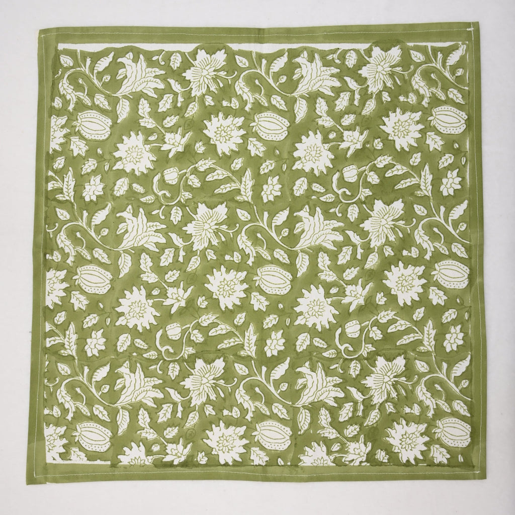 Austin Floral Print Dinner Napkin