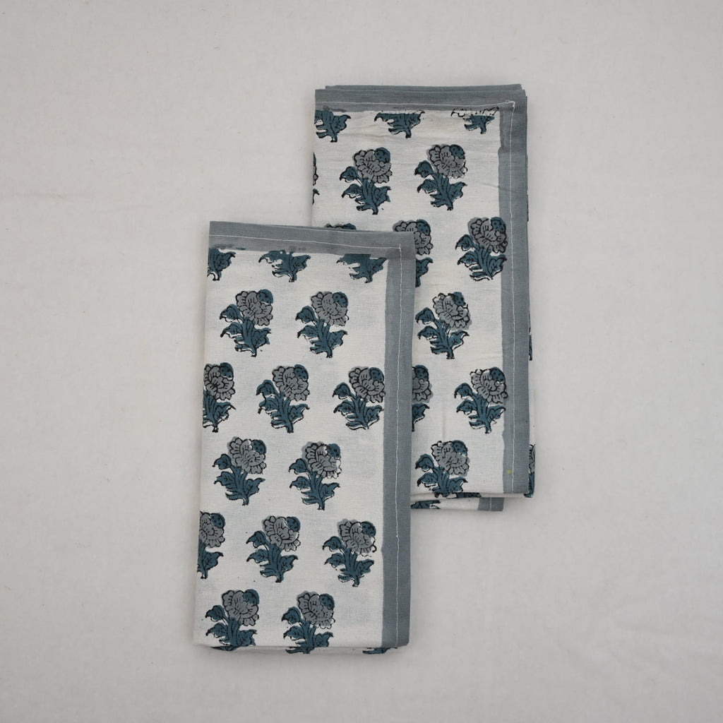 Bruce Floral Booti  Dinner Napkin