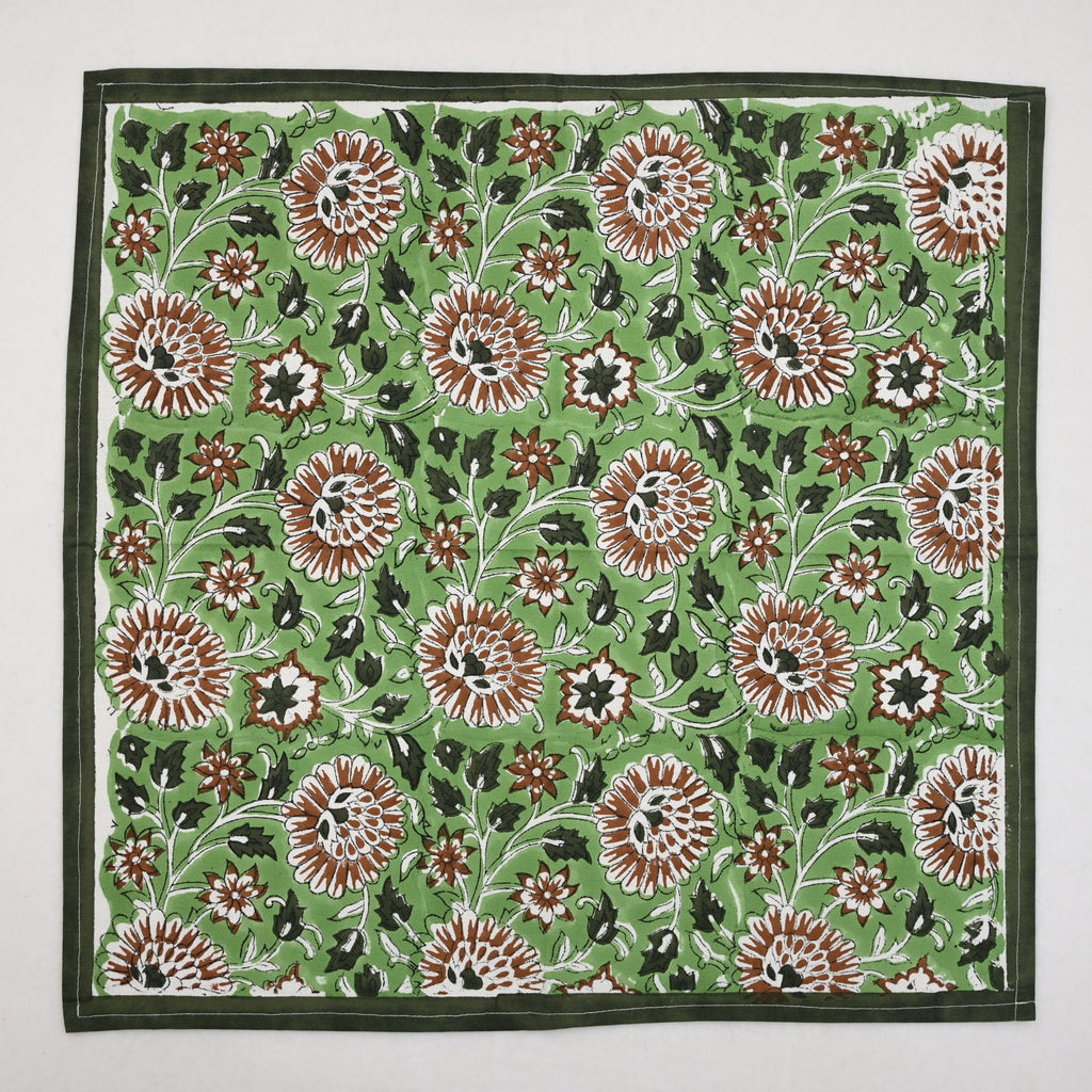 Alan Floral Booti Dinner Napkin