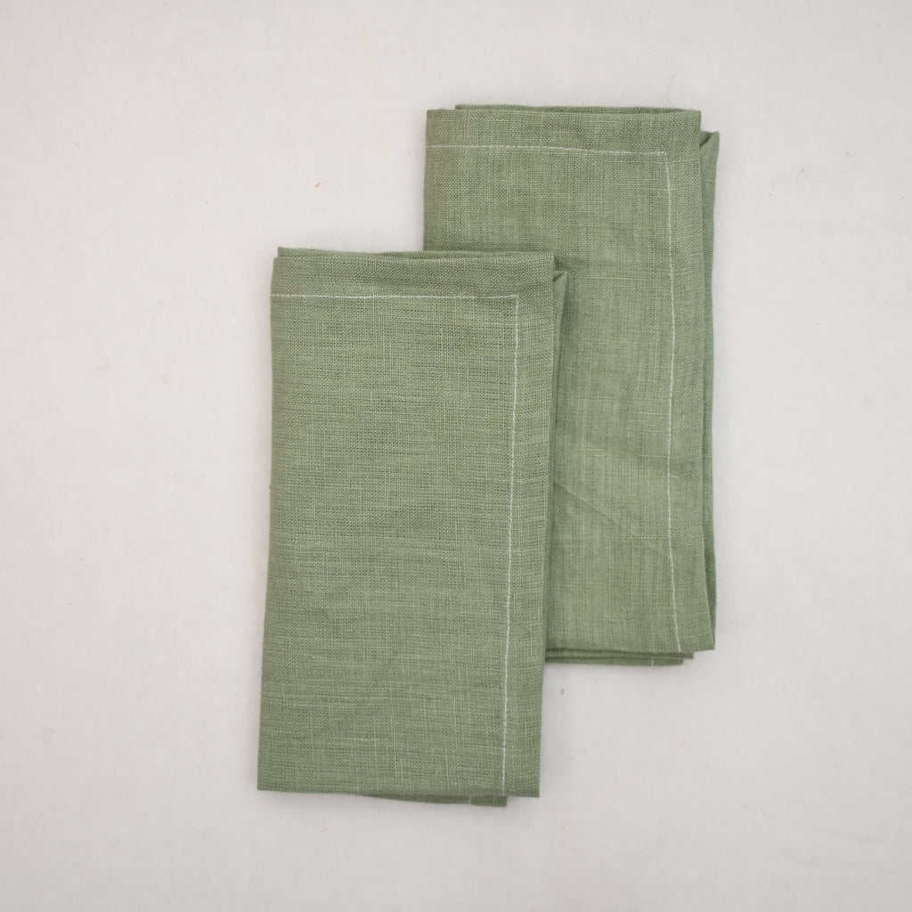 Sawyer Solid Linen Dinner Napkin