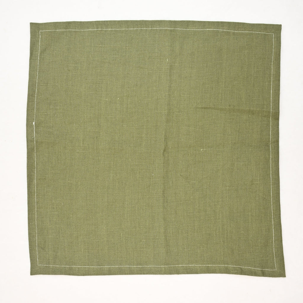 Brody Solid Linen Dinner Napkin