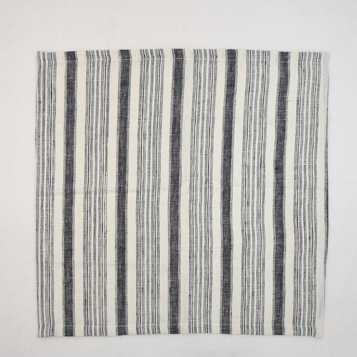 Declan Striped Linen Dinner Napkin