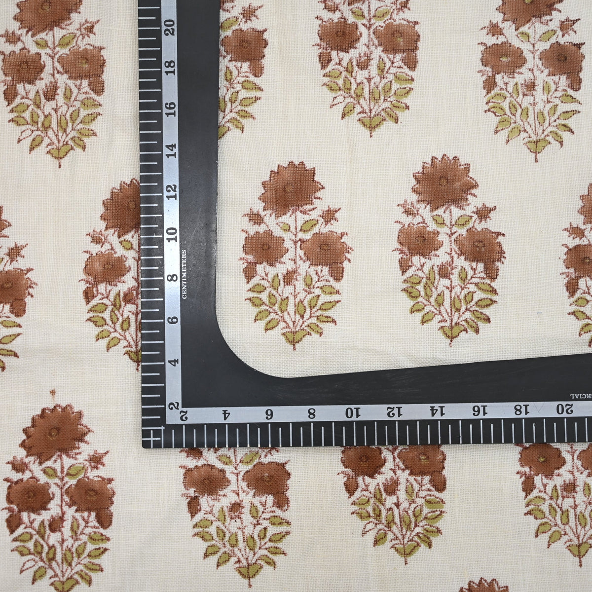 Graham Floral Booti Linen Dinner Napkin
