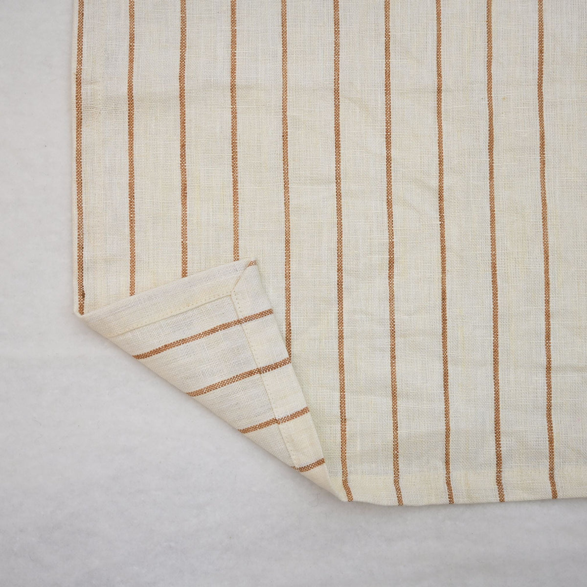 Jude Striped Linen Dinner Napkin