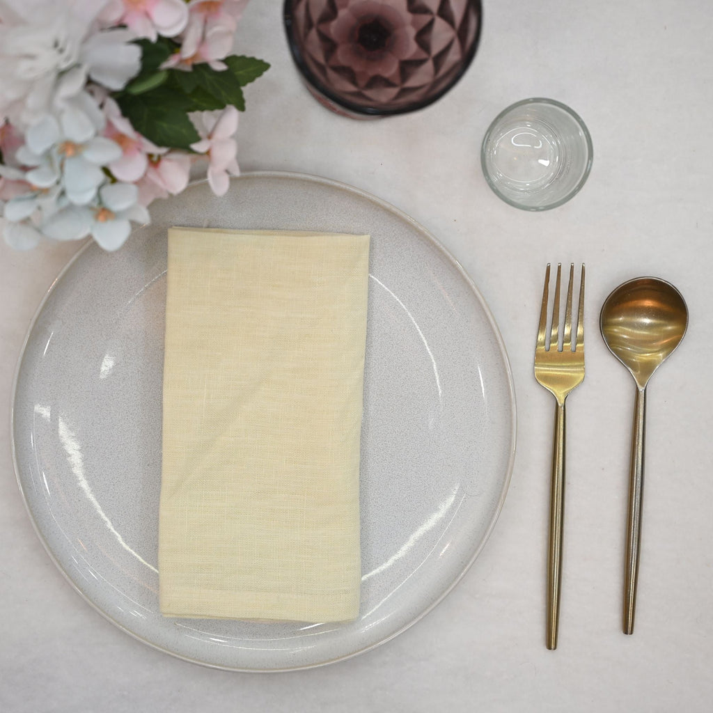 Preston Solid Linen Dinner Napkin