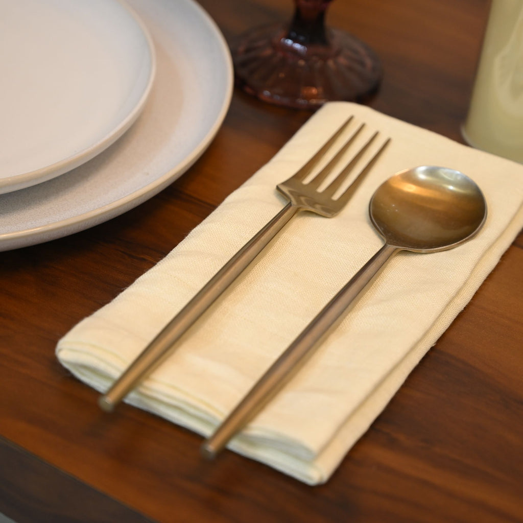 Preston Solid Linen Dinner Napkin