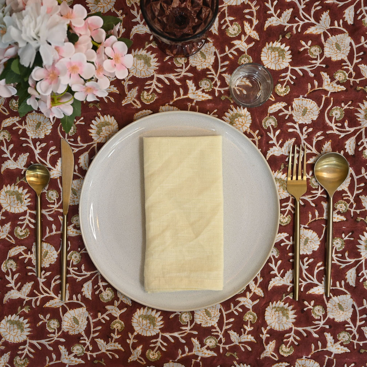 Preston Solid Linen Dinner Napkin