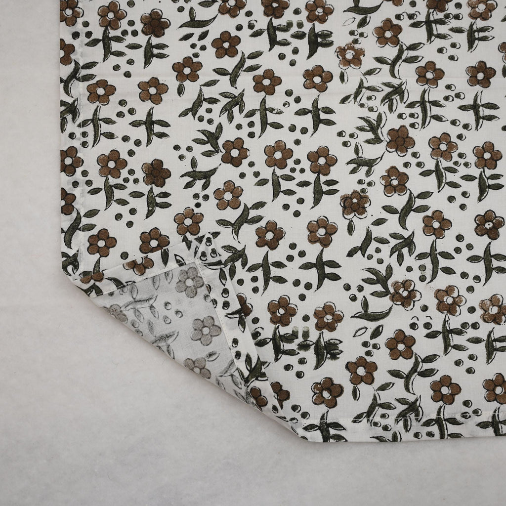 Alden Floral Cotton Dinner Napkin