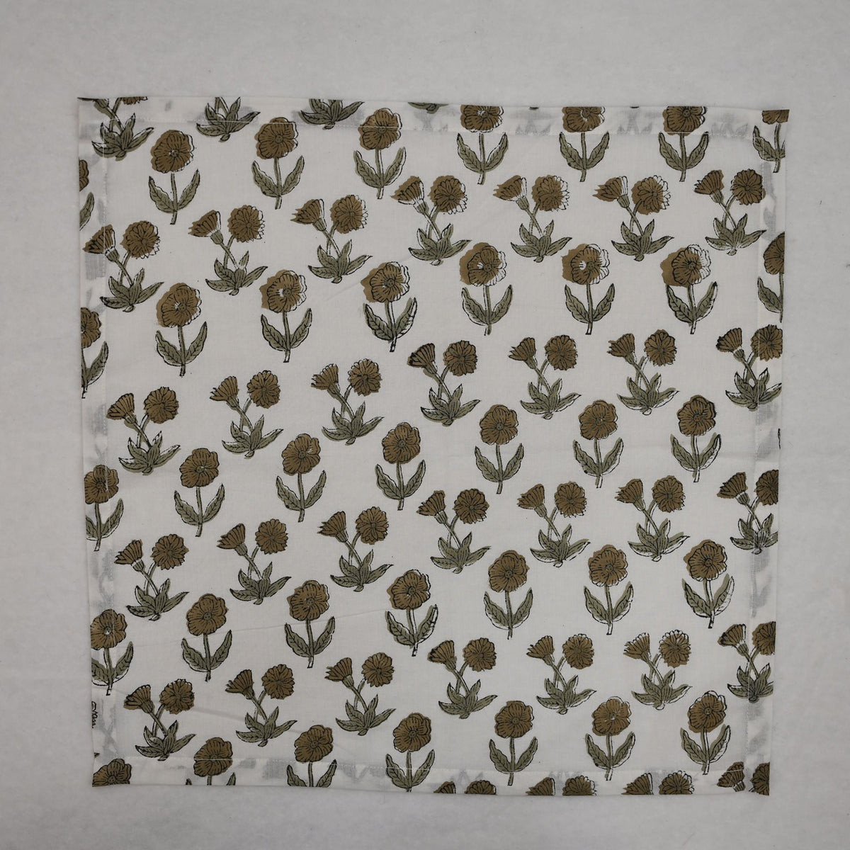 Alistair Floral Cotton Dinner Napkin